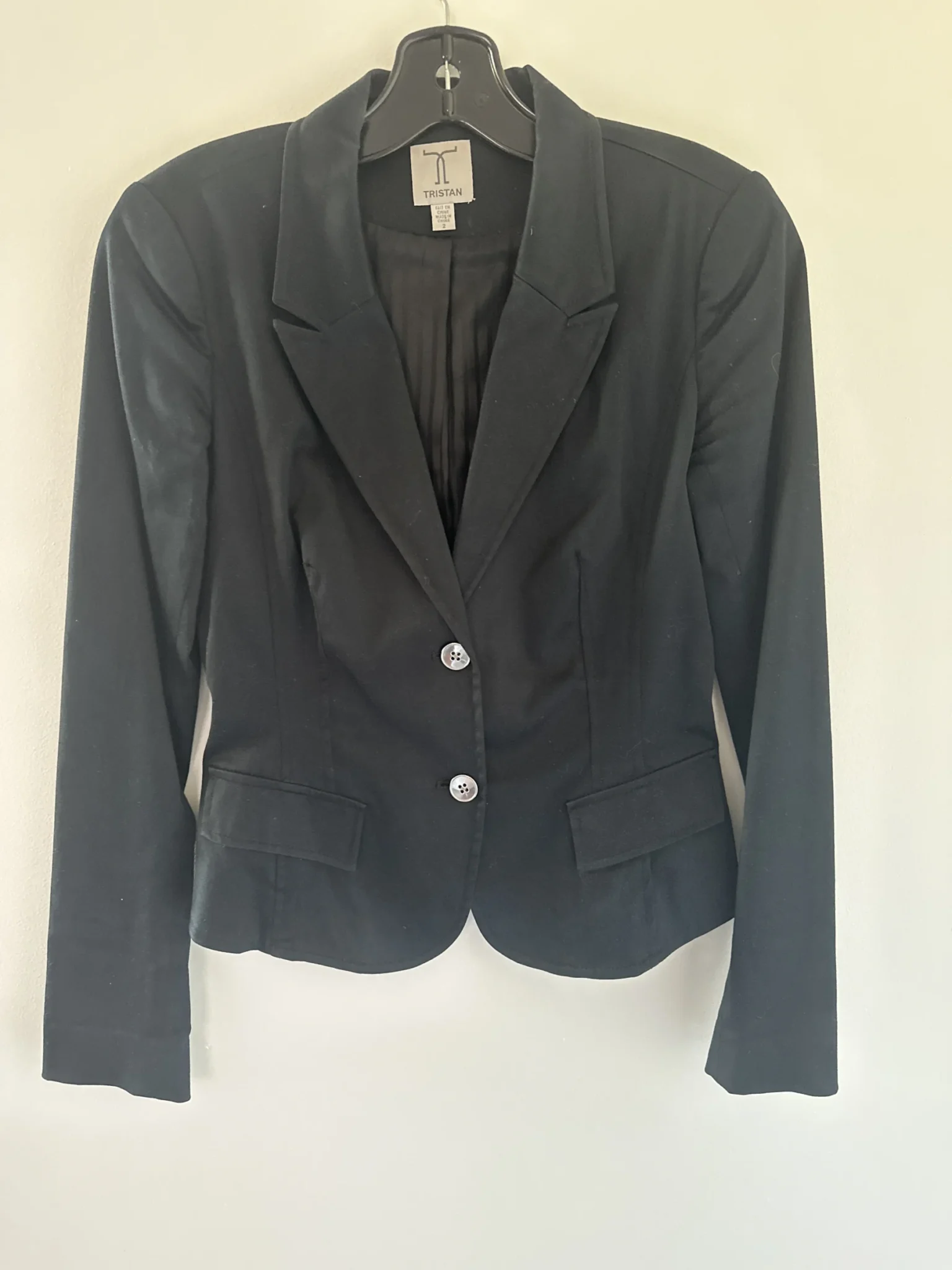 Featured image for Veste (blazer) noir Tristan