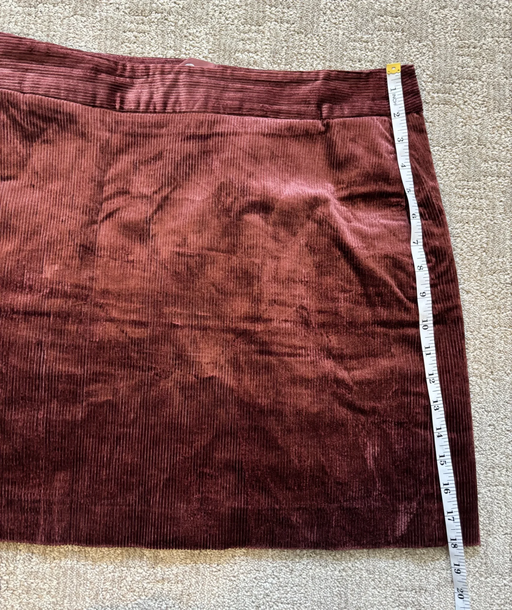 Image for Corduroy skirt