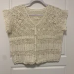 Featured thumbnail for Haut crochet fait main