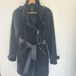 Thumbnail for Manteau automne-hiver noir Guess