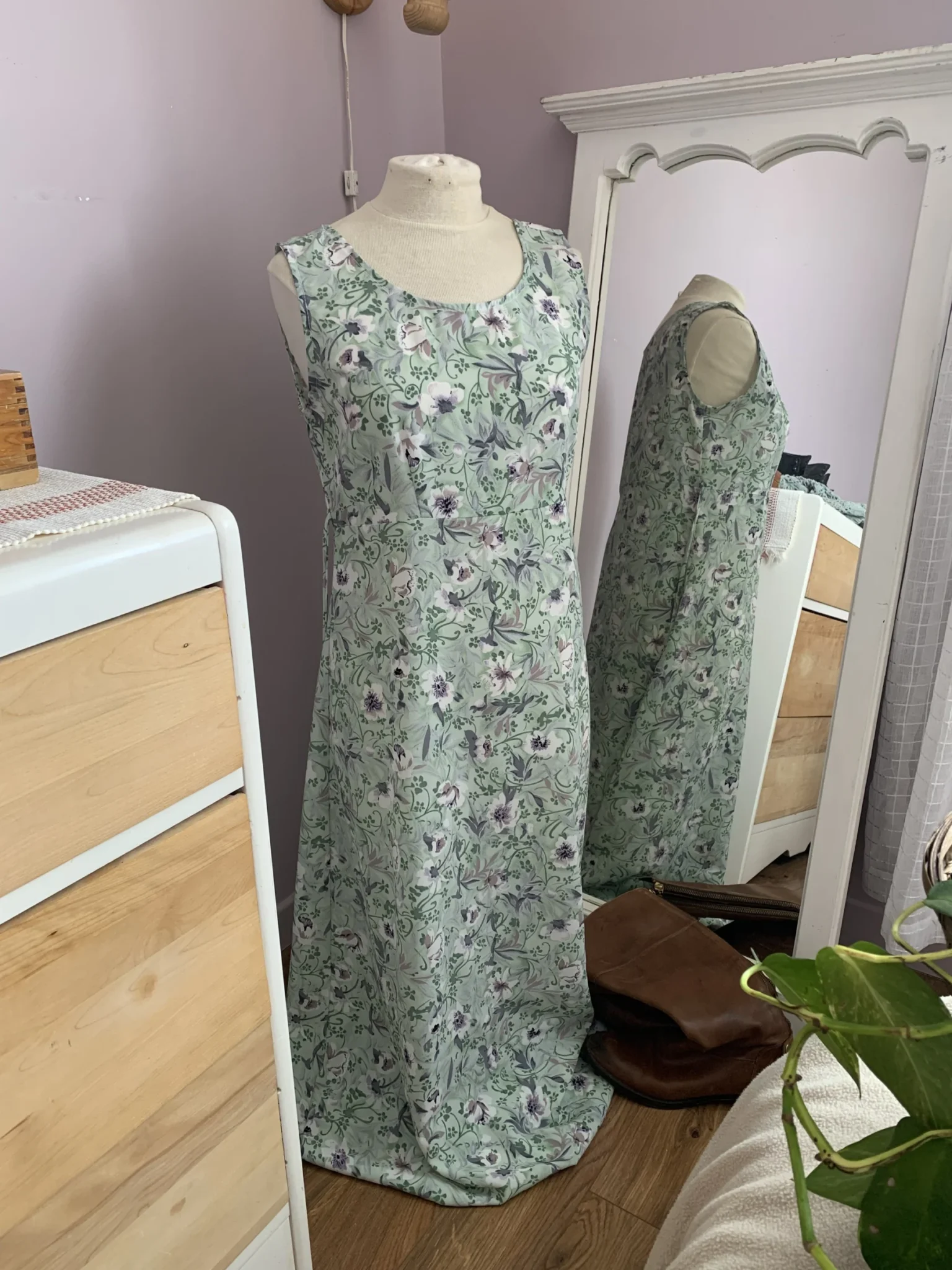 Featured image for Robe fleurie vintage