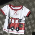 Featured thumbnail for Trop mignon tee-shirt camion 🚛 , 6 mois