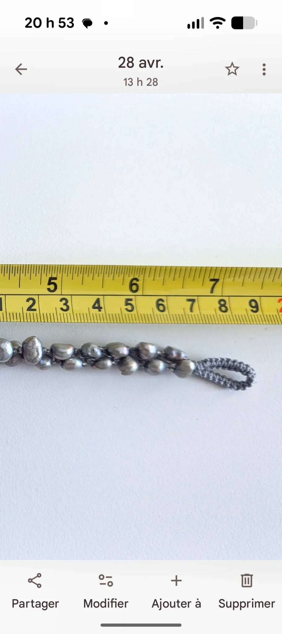Image for Bracelet perles eau douce
