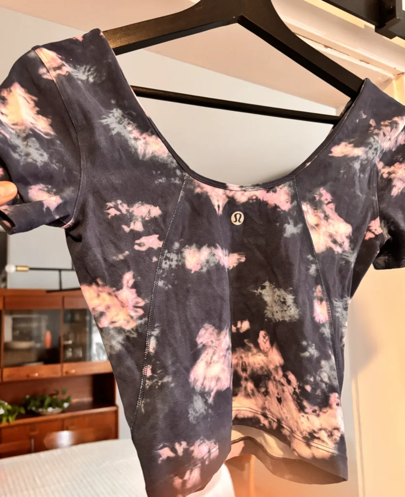 Image for Top Lululemon tie dye