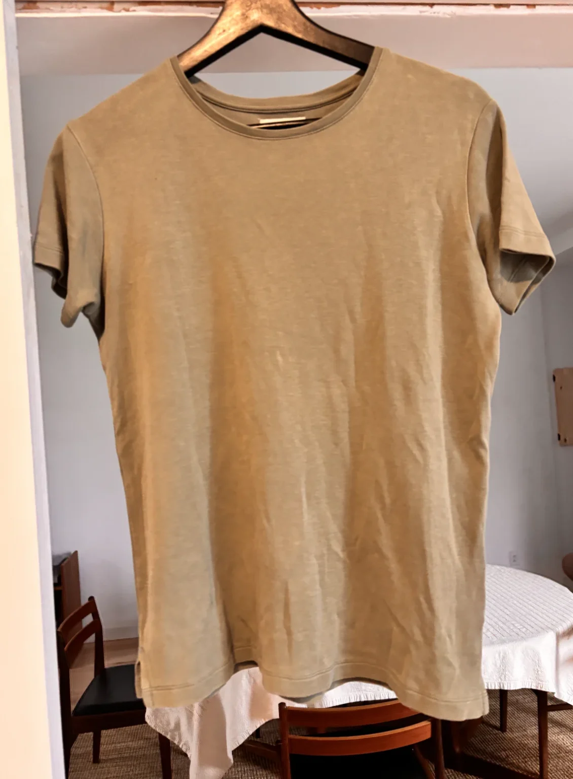 Image for T-shirt kaki Noyoco en coton bio