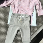 Thumbnail for Leggings gris pâle 6 mois