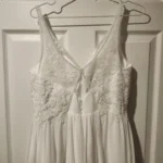 Thumbnail for Robe blanche dentelle taille 6 petite