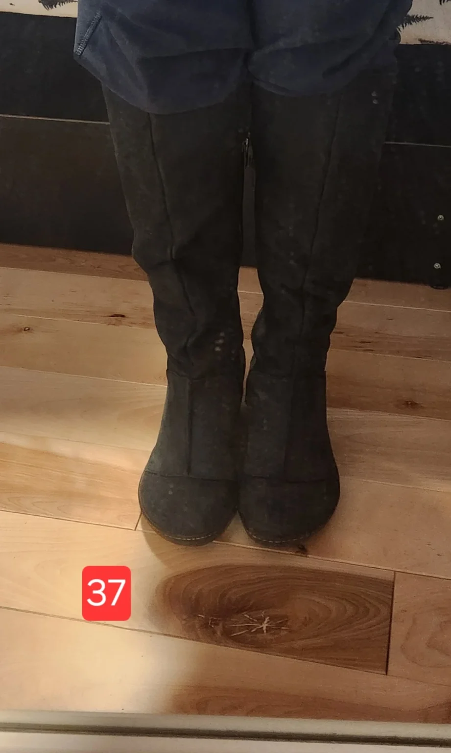 Image for Bottes hautes noires