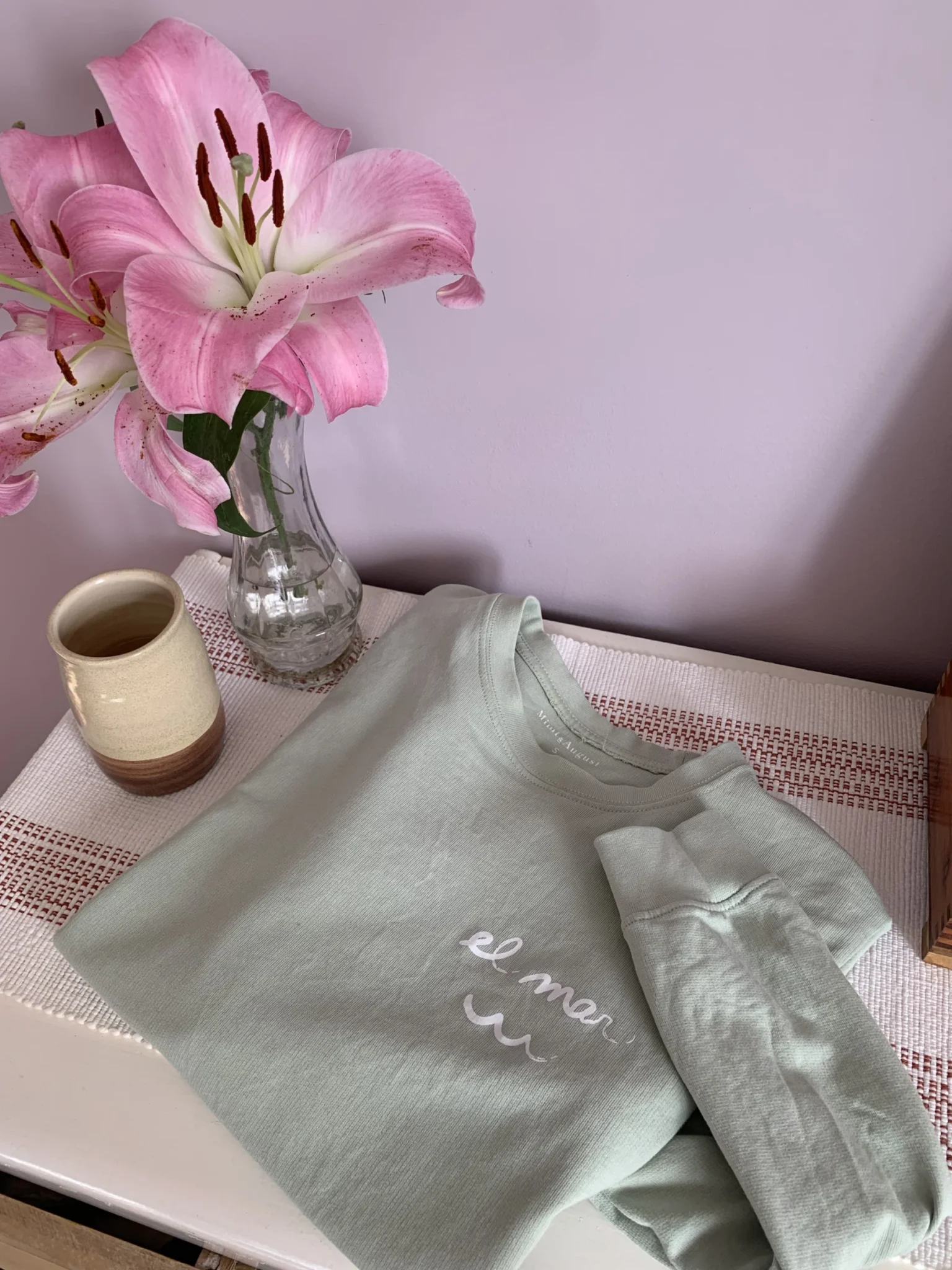 Image for Crewneck coton pima Mimi August