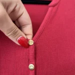 Thumbnail for Ralph Lauren red cotton flared maxi dress