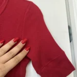 Thumbnail for Ralph Lauren red cotton flared maxi dress