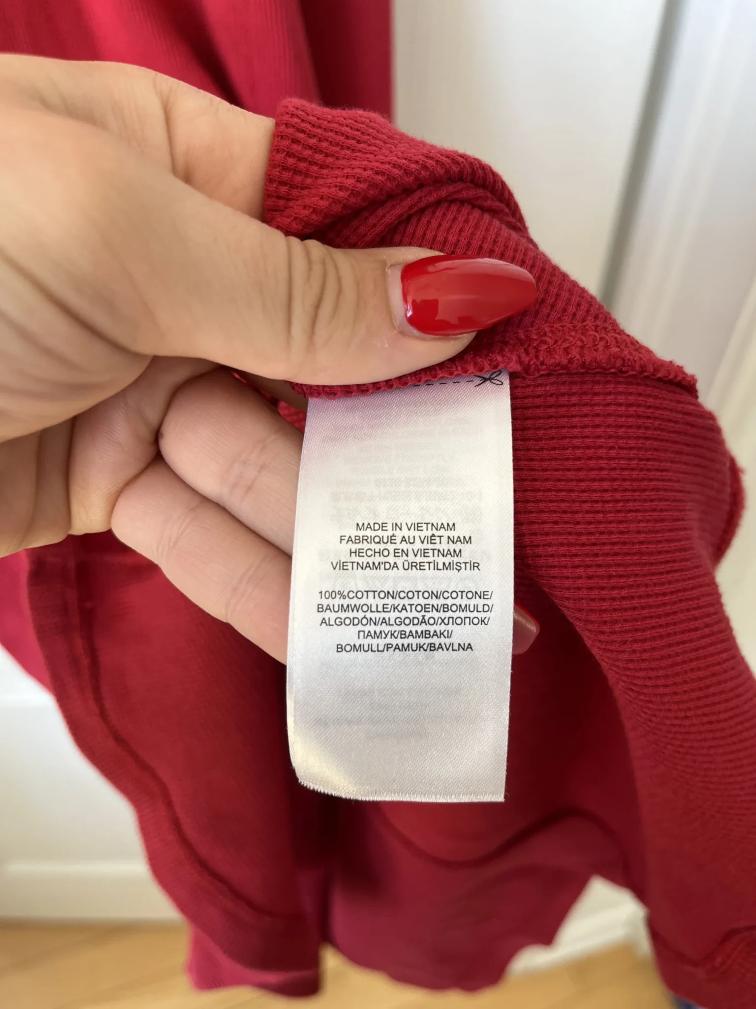 Image for Ralph Lauren red cotton flared maxi dress
