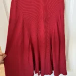 Thumbnail for Ralph Lauren red cotton flared maxi dress