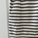 Thumbnail for Theory grey and white sailor blouse size 12 (L/XL)