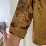 Thumbnail for Women's Filippa K jacket size S gold velvet
