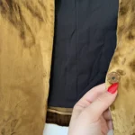 Thumbnail for Women's Filippa K jacket size S gold velvet
