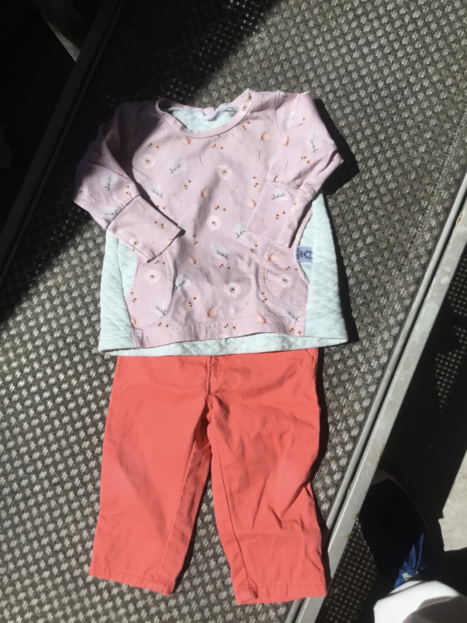 Image for Pantalon orange vif 9 mois