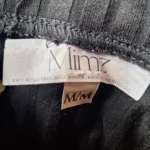 Thumbnail for Chemise en tissus côtelé noir Mimz taille M