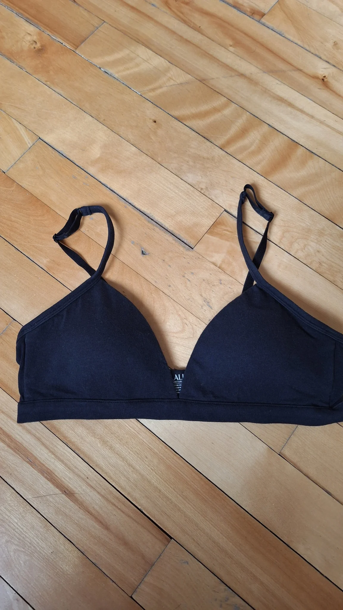 Featured image for Soutien gorges Lulalu 38AAA coton noir
