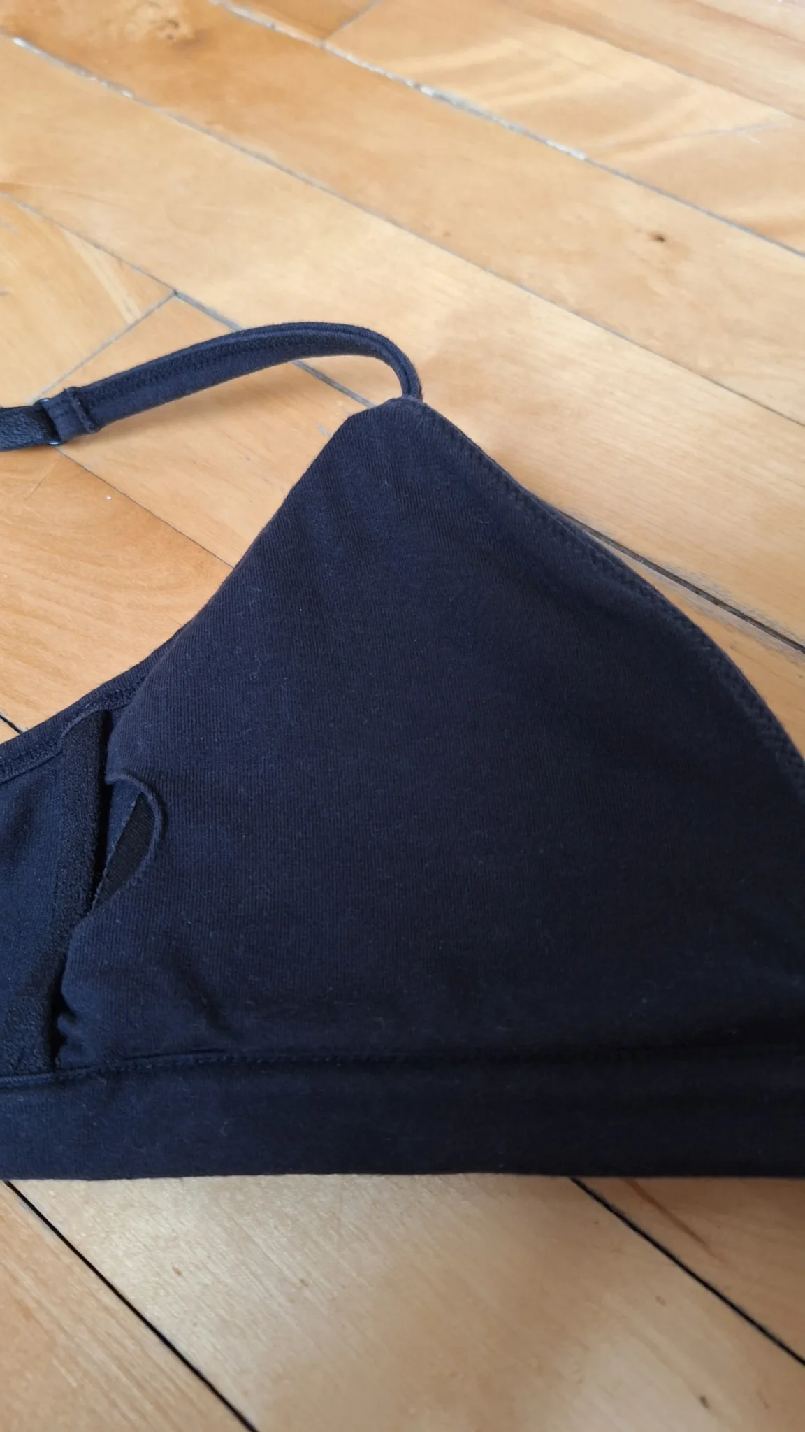 Image for Soutien gorges Lulalu 38AAA coton noir