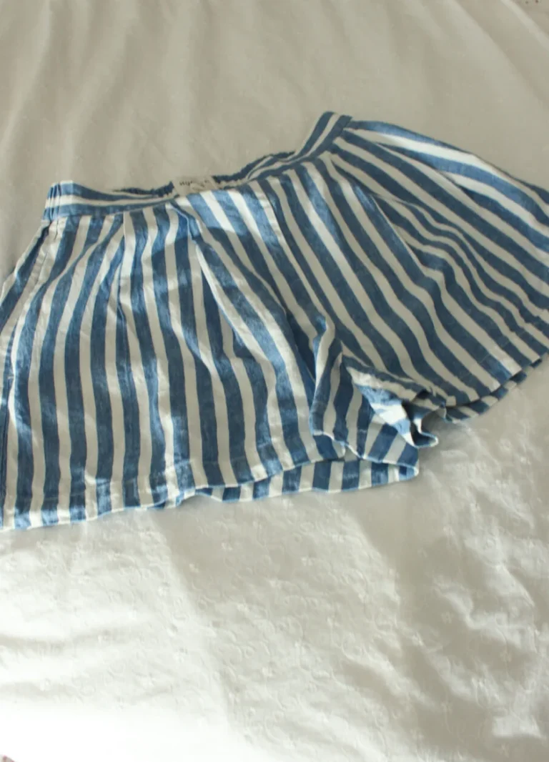 Image for BAISSE DE PRIX 🛍️ Short bleu rayé Hudson