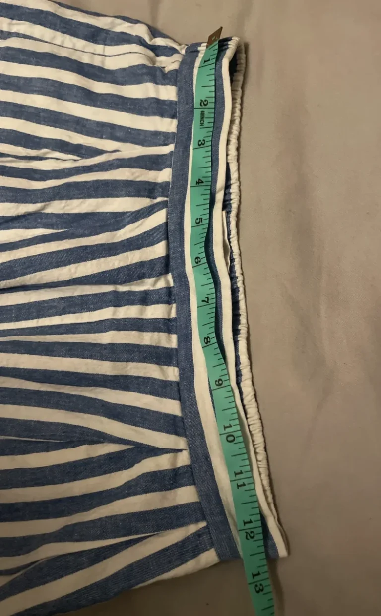Image for BAISSE DE PRIX 🛍️ Short bleu rayé Hudson
