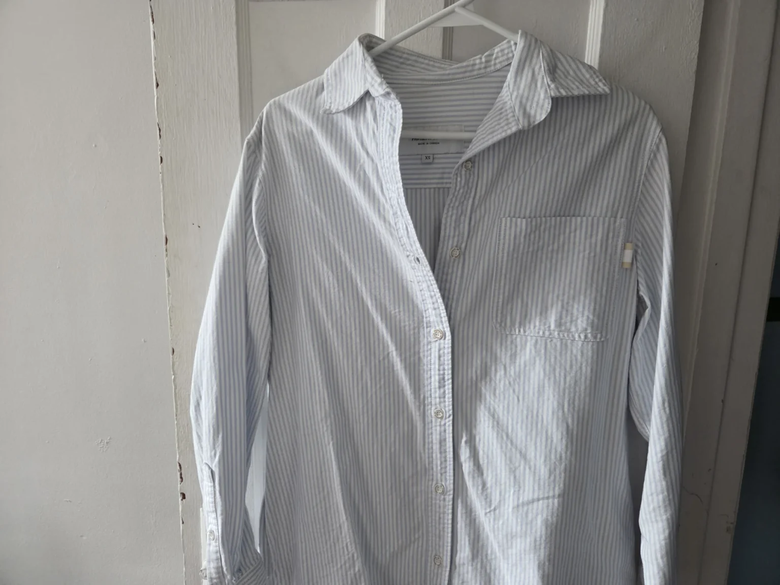 Image for Robe chemise Oxford à rayures