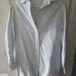 Thumbnail for Robe chemise Oxford à rayures
