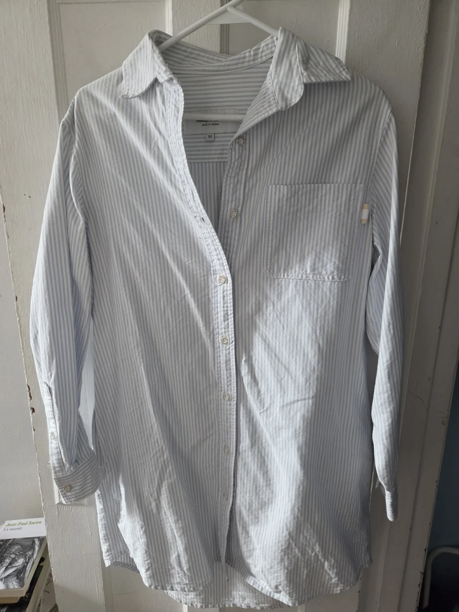 Image for Robe chemise Oxford à rayures