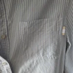 Thumbnail for Robe chemise Oxford à rayures