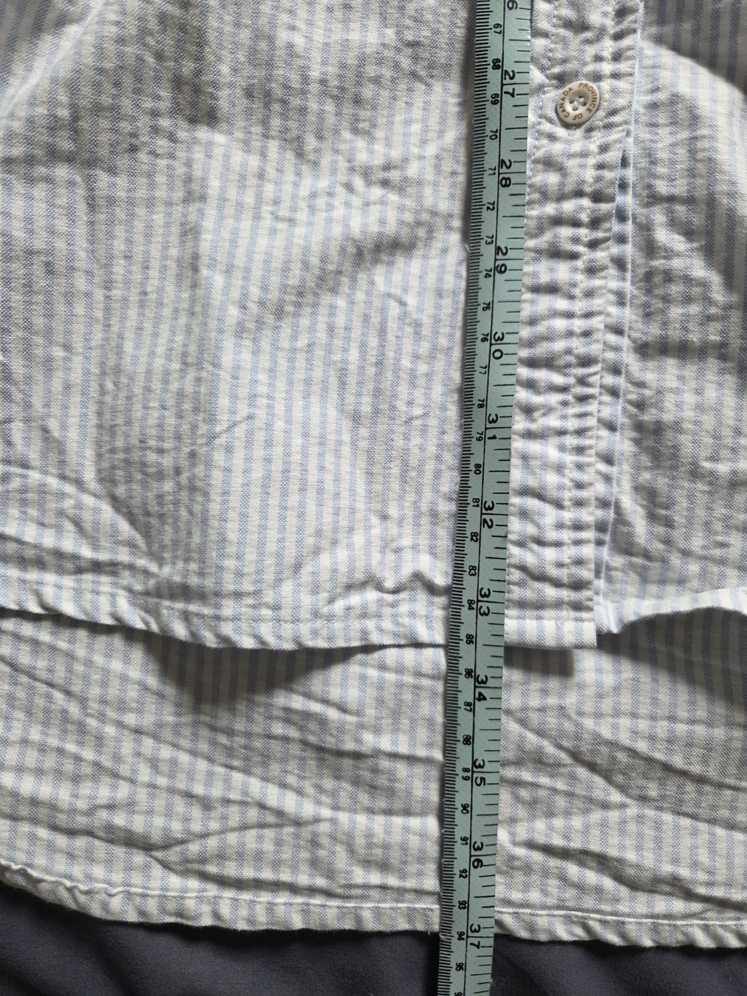 Image for Robe chemise Oxford à rayures