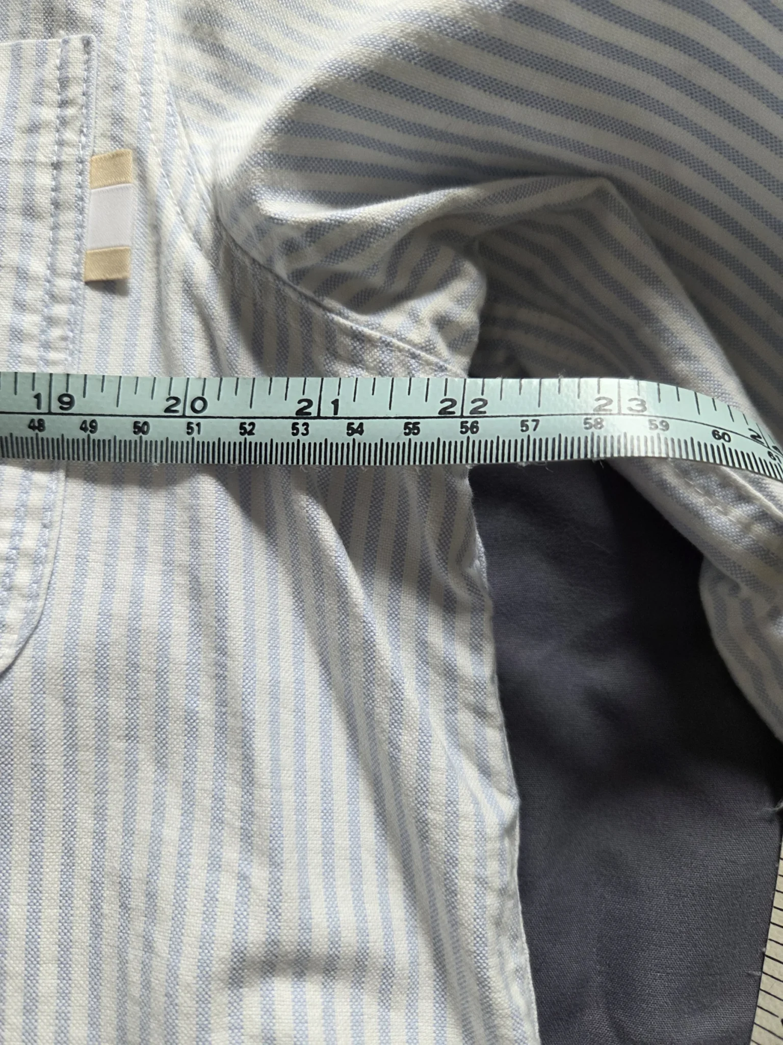 Image for Robe chemise Oxford à rayures
