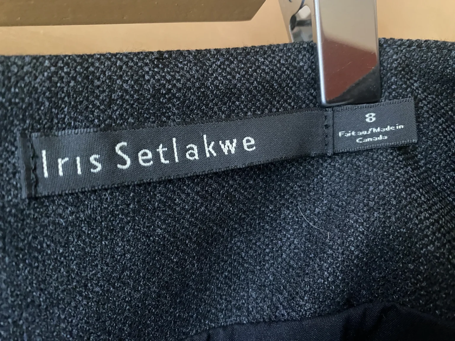 Image for Tailleur Iris Setlakwe gris charbon