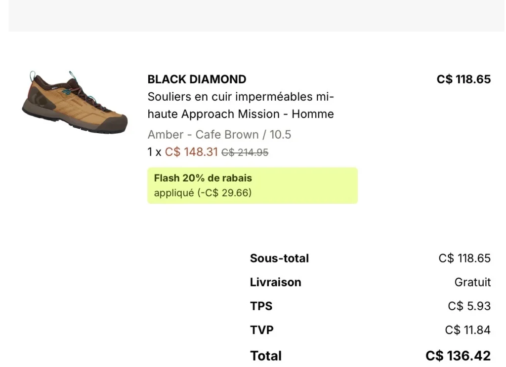 Image for BLACK DIAMOND Men's Approach Mission waterproof mid-high leather shoe