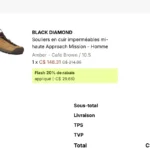 Thumbnail for BLACK DIAMOND Men's Approach Mission waterproof mid-high leather shoe