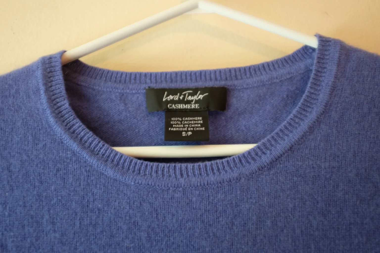 Image for Cachemire Lord and Taylor