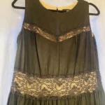 Thumbnail for Robe longue avec insertions dentelle - Bianca Nygard - 10