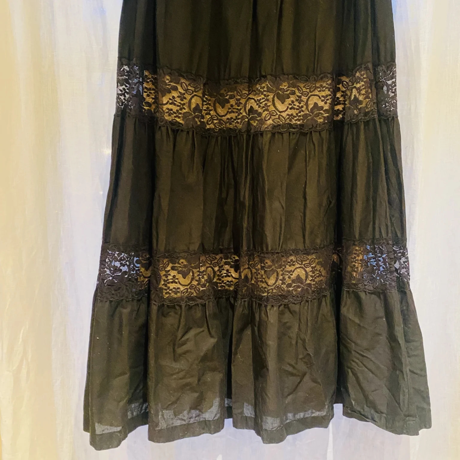 Image for Robe longue avec insertions dentelle - Bianca Nygard - 10