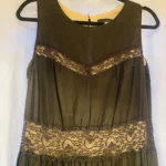 Thumbnail for Robe longue avec insertions dentelle - Bianca Nygard - 10