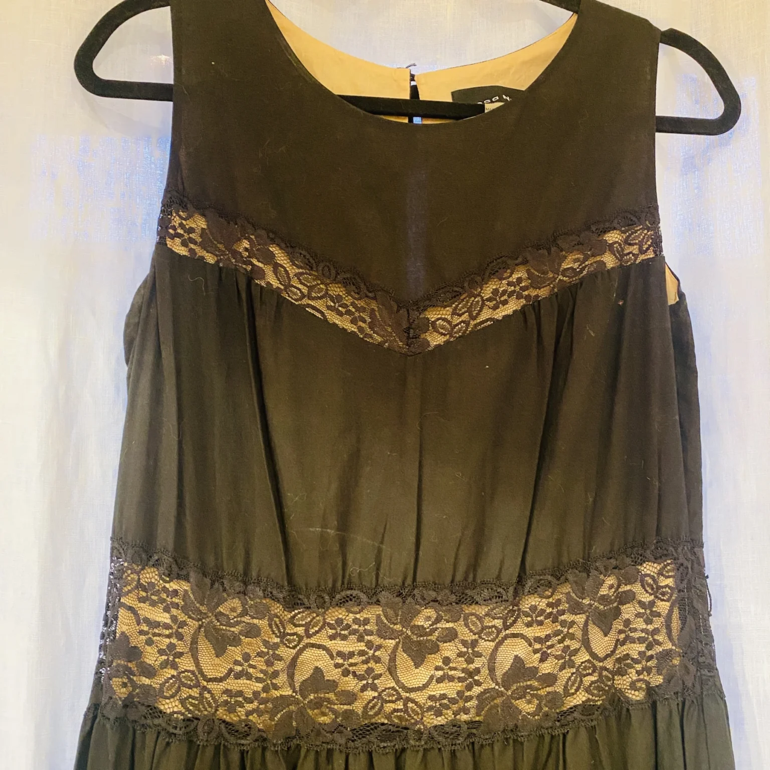 Image for Robe longue avec insertions dentelle - Bianca Nygard - 10