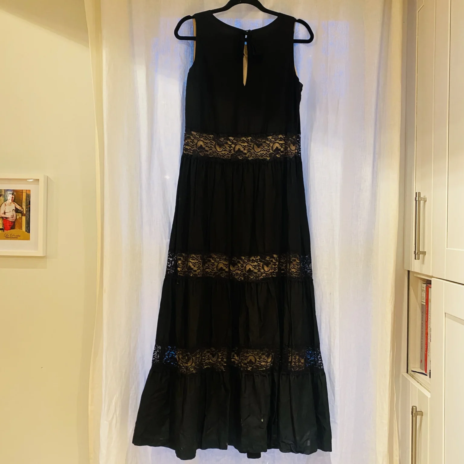 Image for Robe longue avec insertions dentelle - Bianca Nygard - 10