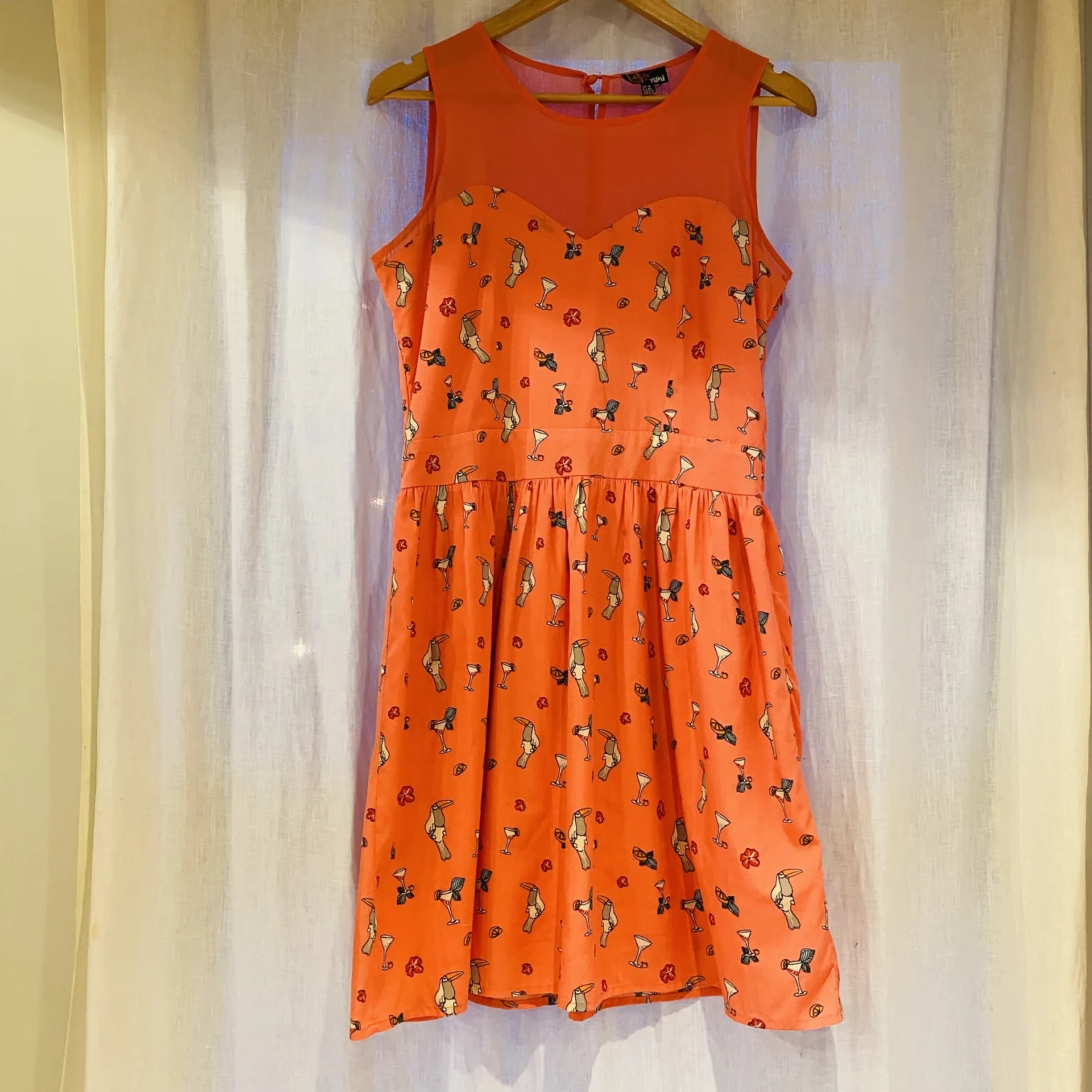 Featured image for Robe à imprimé tropical Yumi - Taille 8/10 🍹