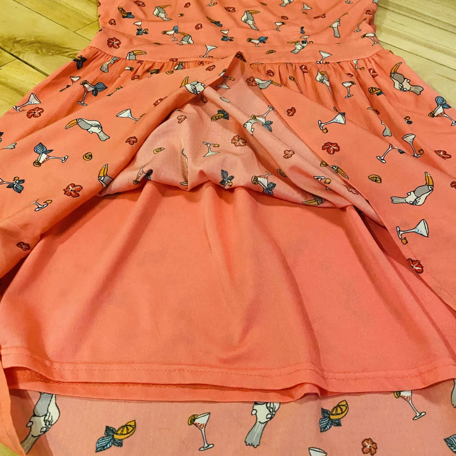 Image for Robe à imprimé tropical Yumi - Taille 8/10 🍹