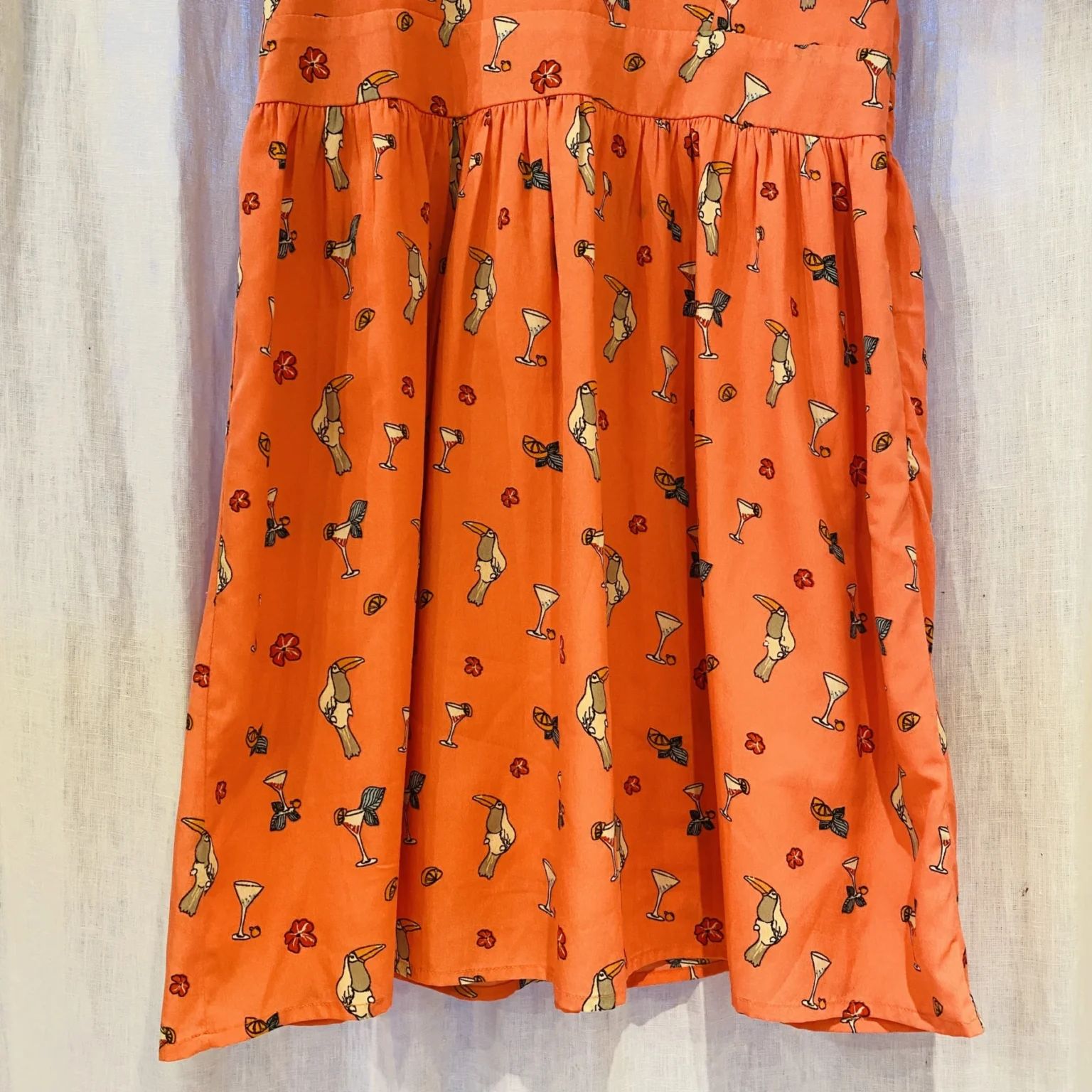 Image for Robe à imprimé tropical Yumi - Taille 8/10 🍹