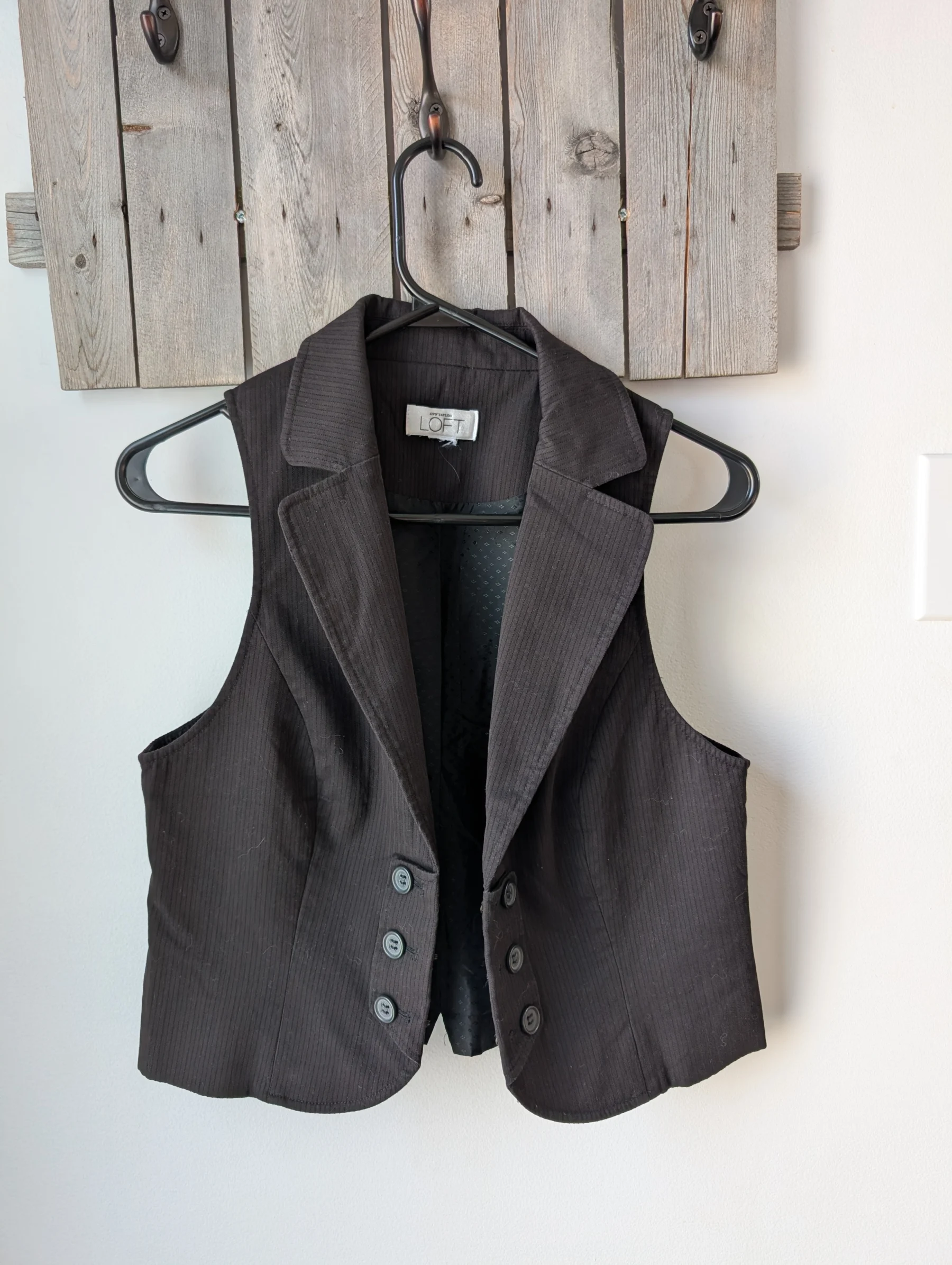 Ann Taylor sleeveless jacket Ann Taylor seconde main