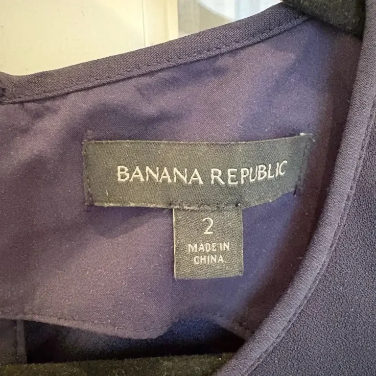 Image for Banana Republic midnight blue short dress