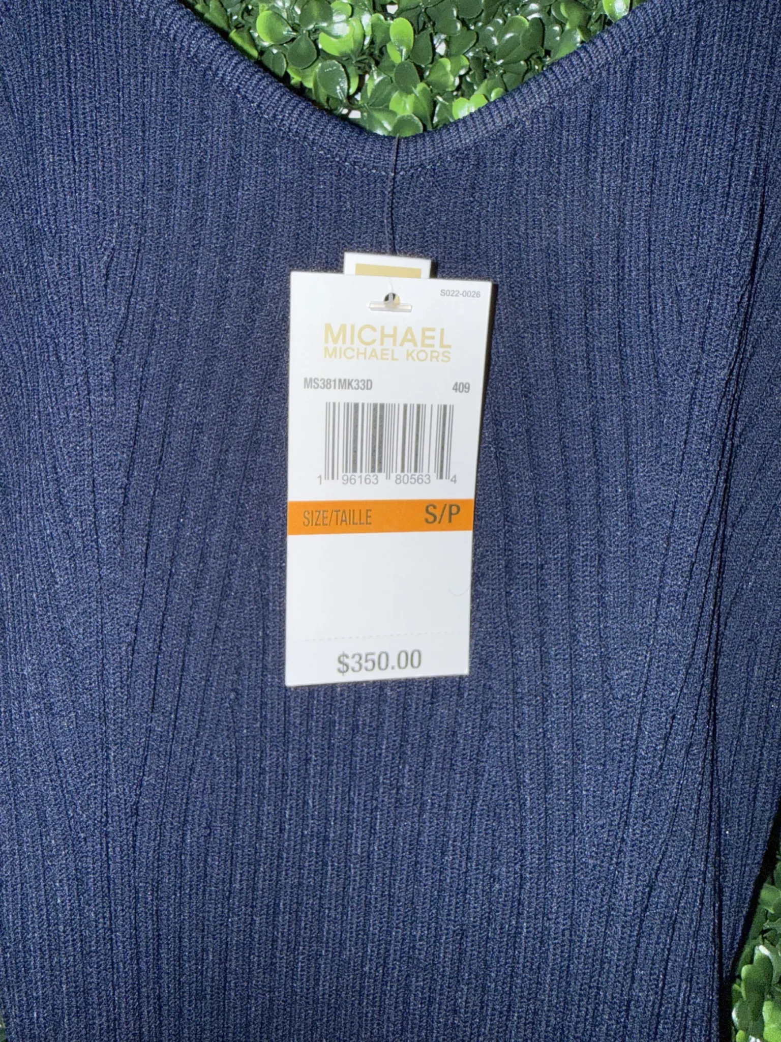 Image for Robe ajusté bleu marine