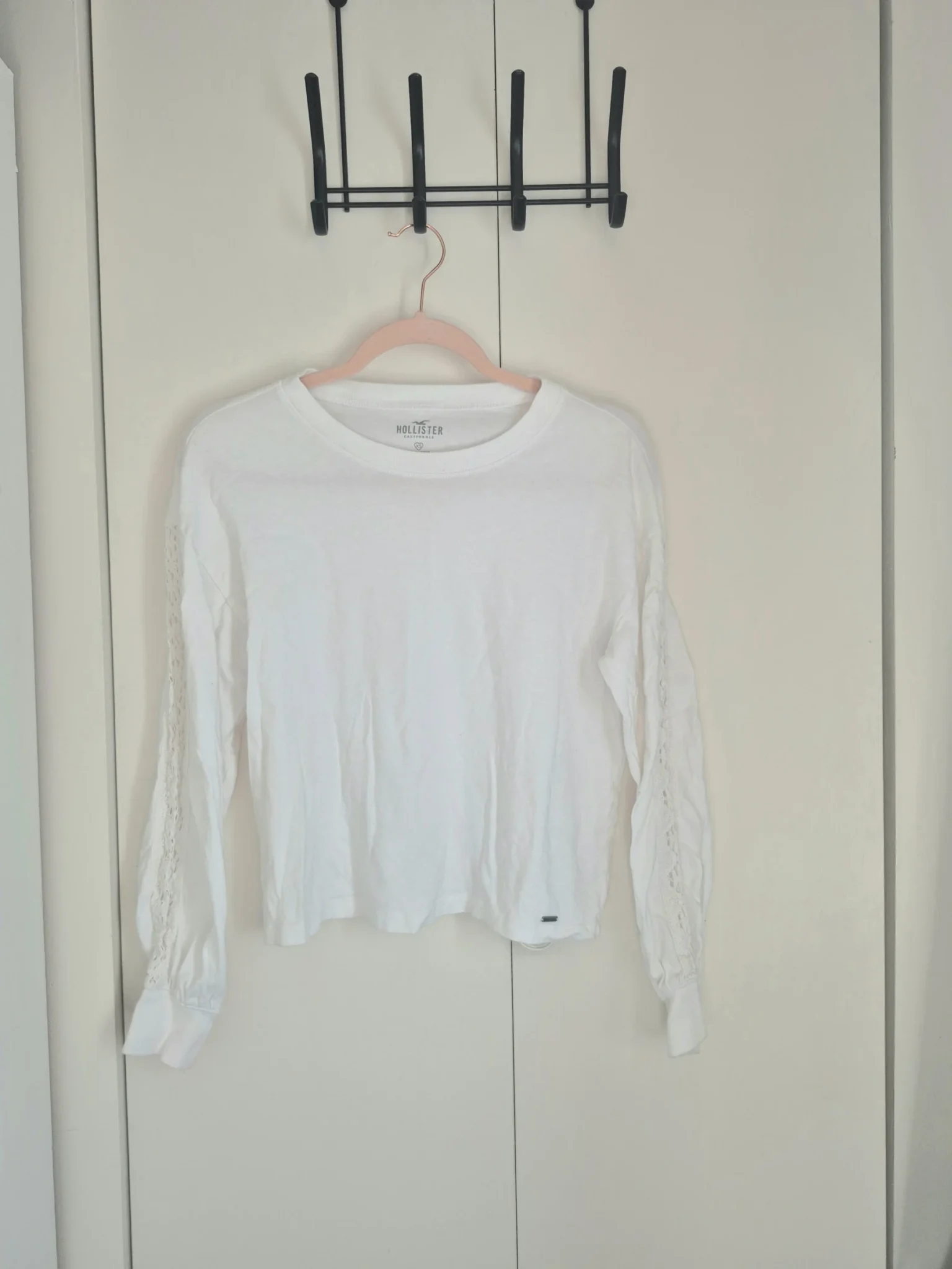Featured image for Chandail Hollister Blanc XS