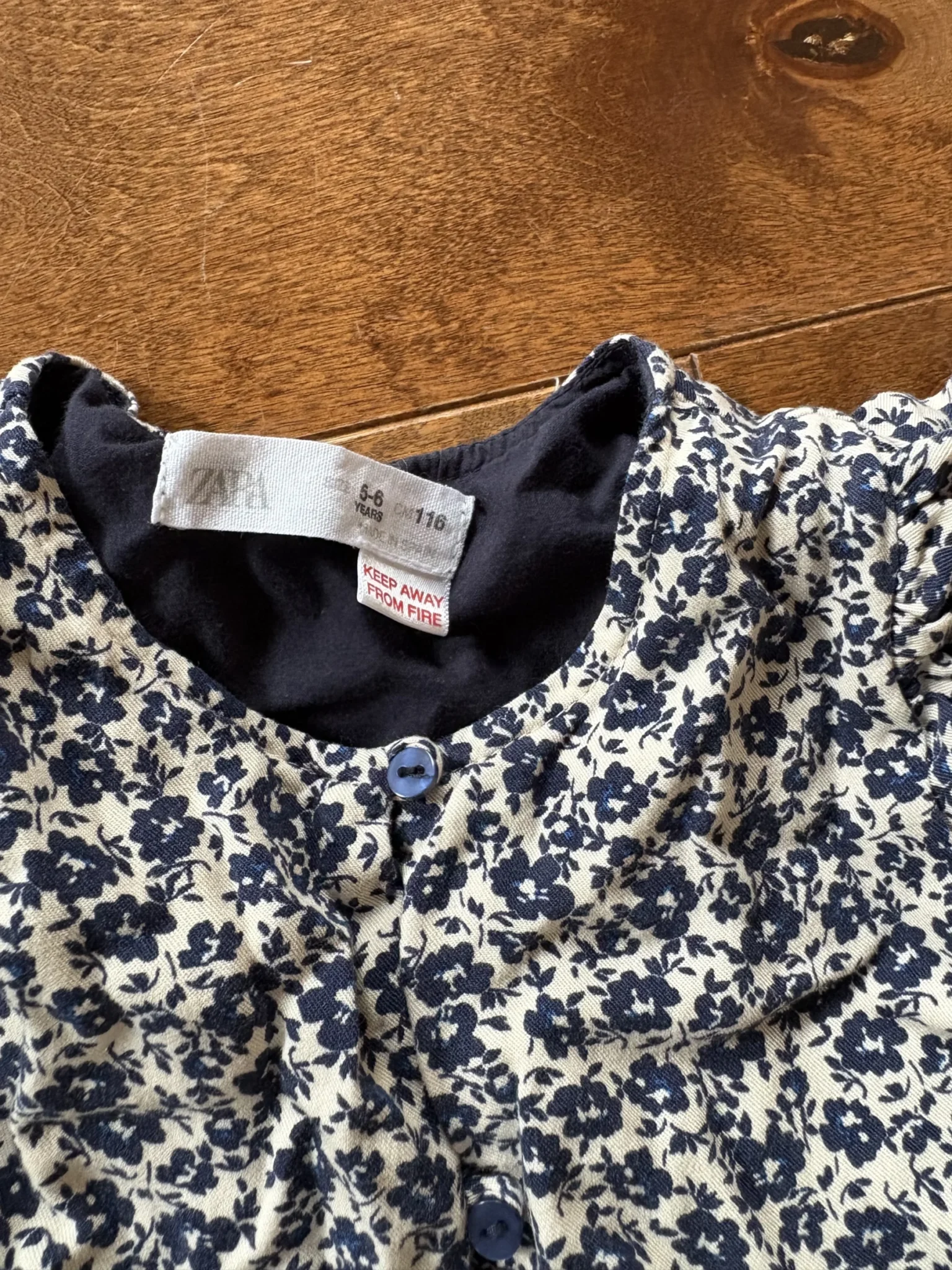 Image for Robe Zara 5-6 ans