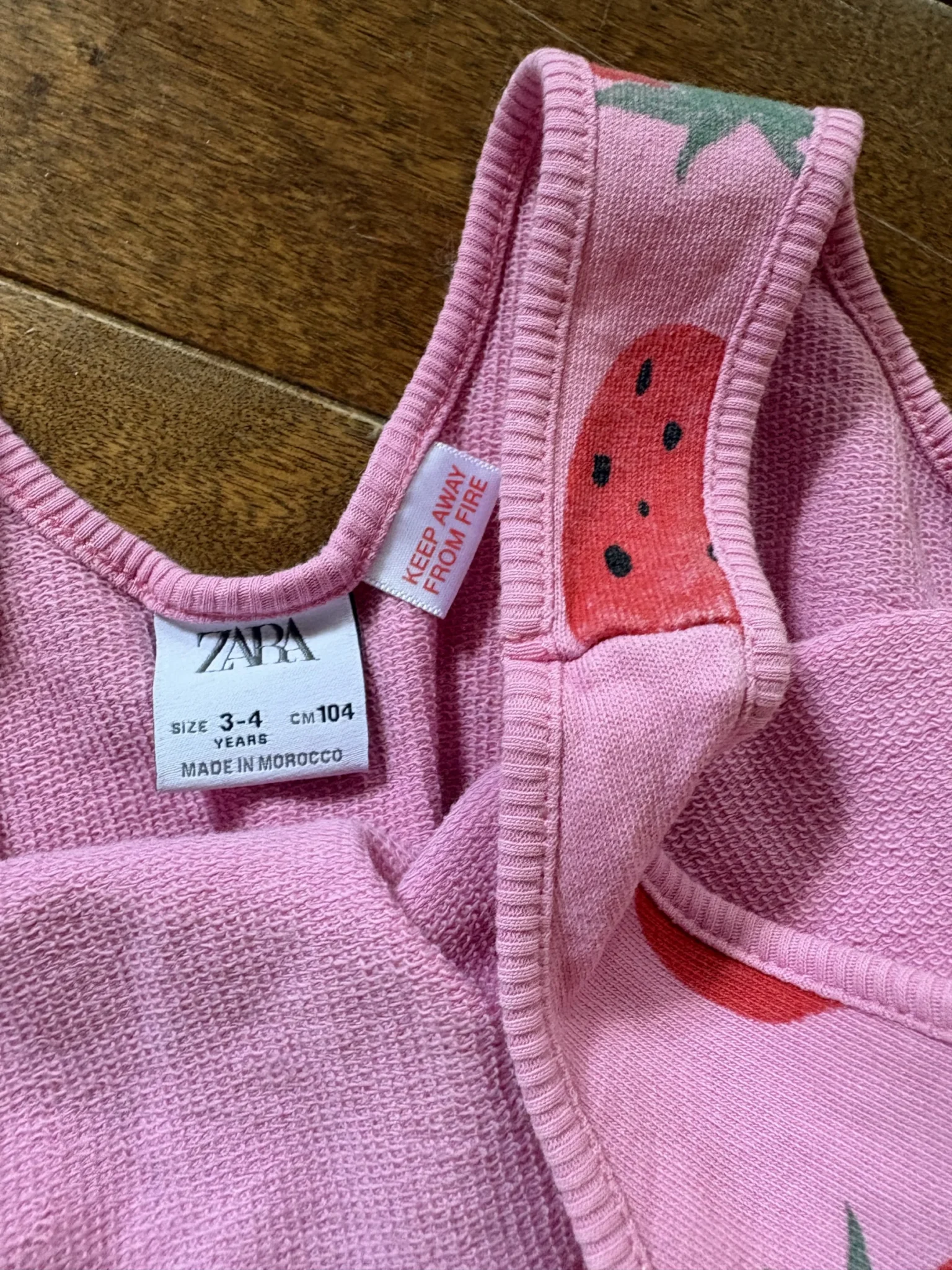 Image for Combi-short zara 3-4 ans